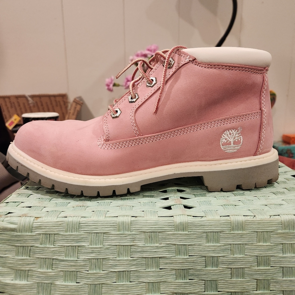 Timberland Waterproof Boots in Pink